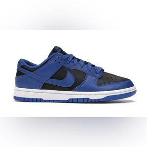 Nike dunk low retro black/hyper cobalt